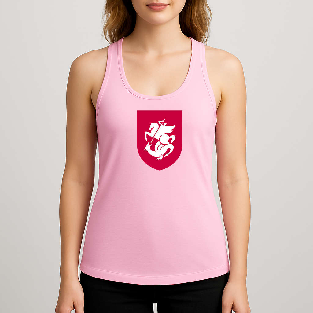 Women's Georgia National Soccer Team Racerback Tank Top