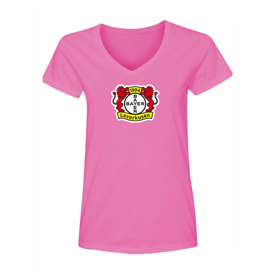 Women's Bayer Leverkusen FC V-Neck T-Shirt