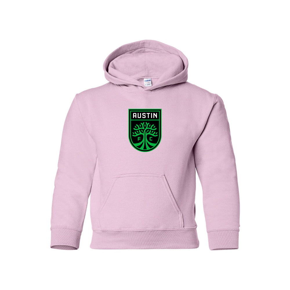 Youth Kids Austin FC Pullover Hoodie