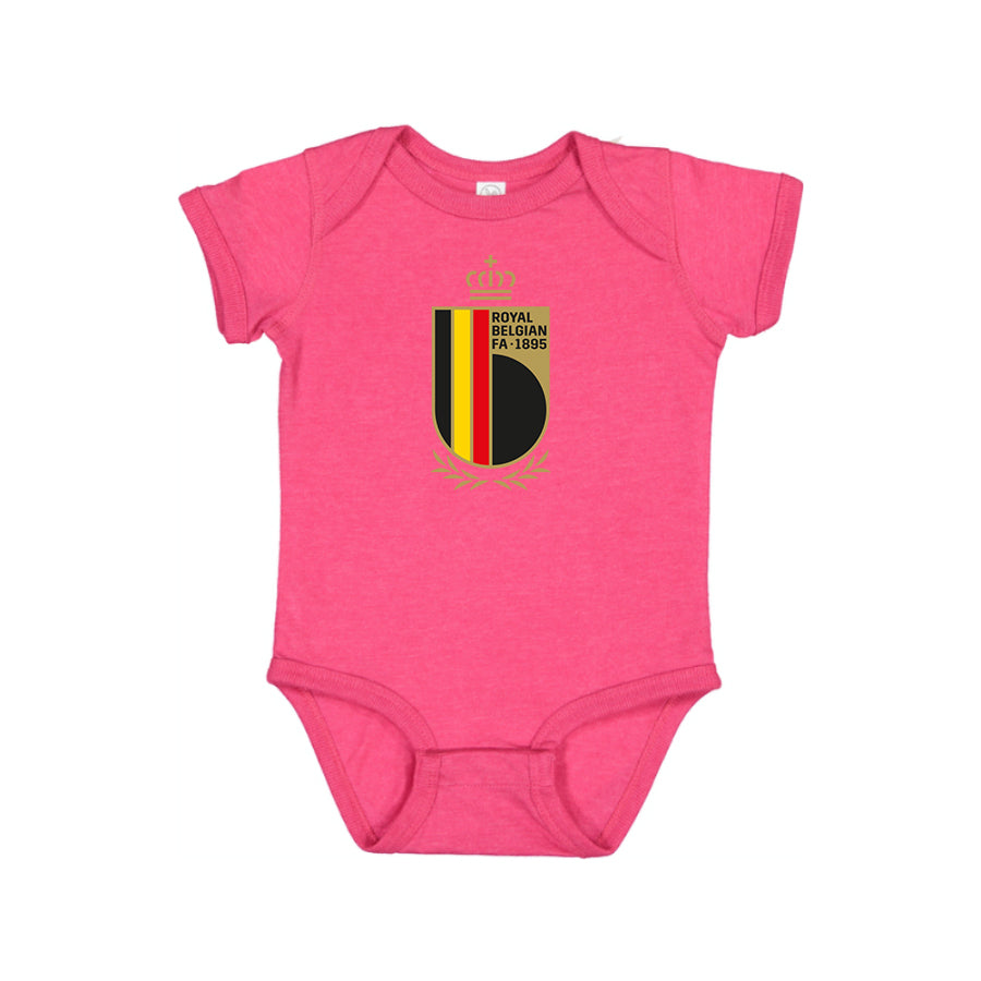 Belgium National Soccer Team Baby Romper Onesie