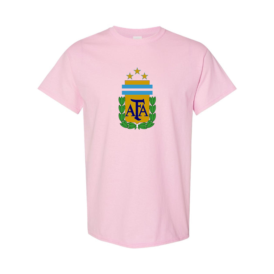 Men's Argentina National Soccer Team Cotton T-Shirt