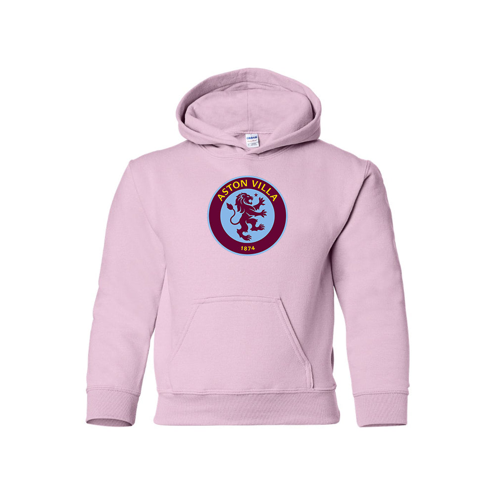 Youth Kids Aston Villa FC Pullover Hoodie