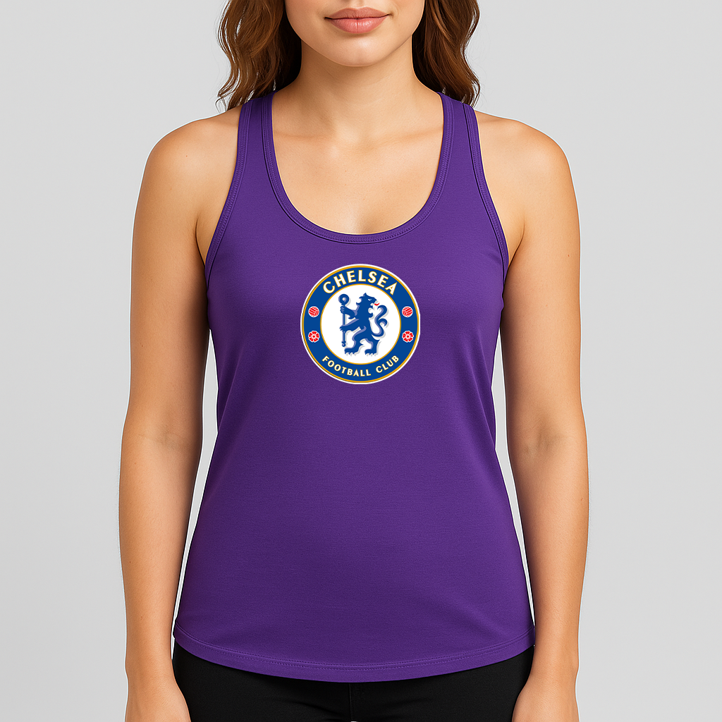 Women's Chelsea Soccer Racerback Tank Top
