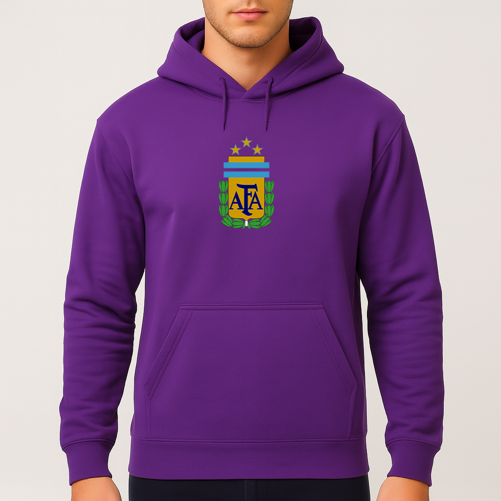 Men's Argentina National Soccer Team Pullover Hoodie