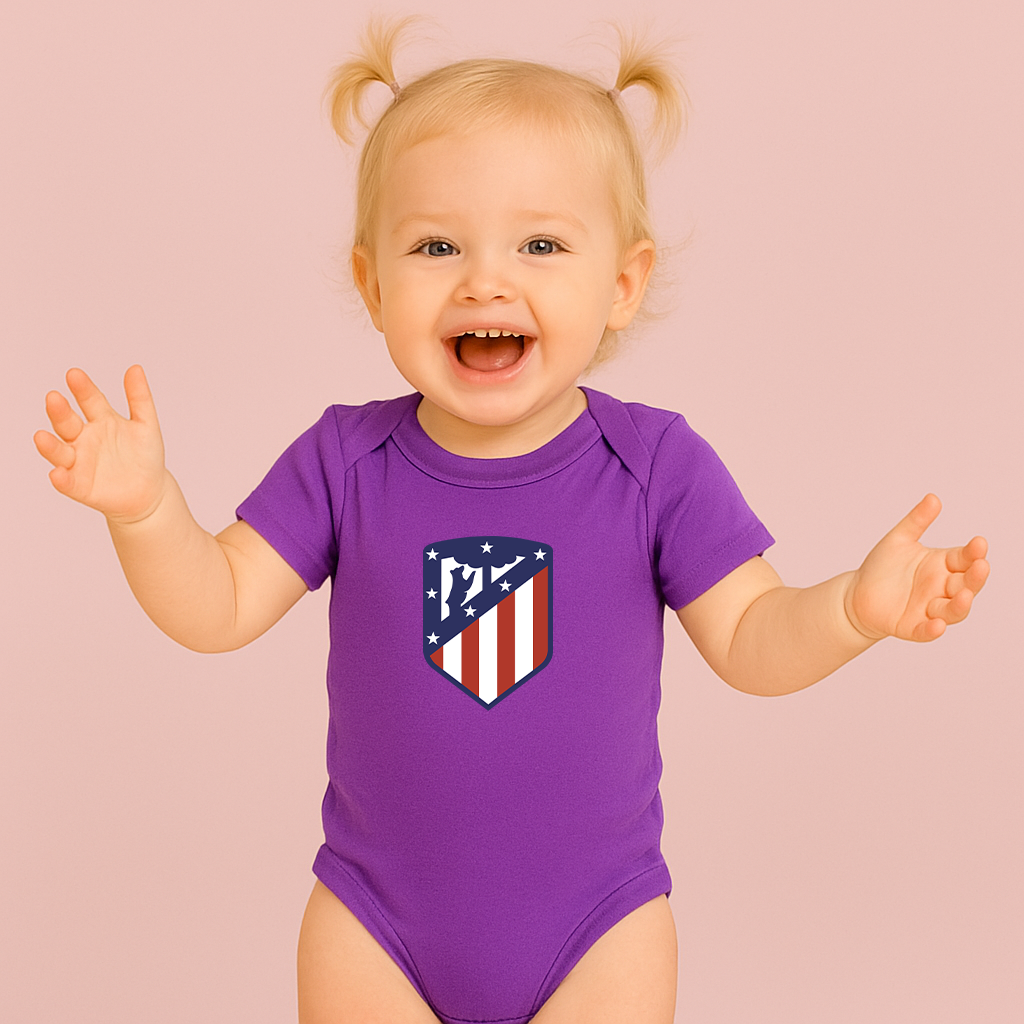 Atletico Madrid FC Baby Romper Onesie