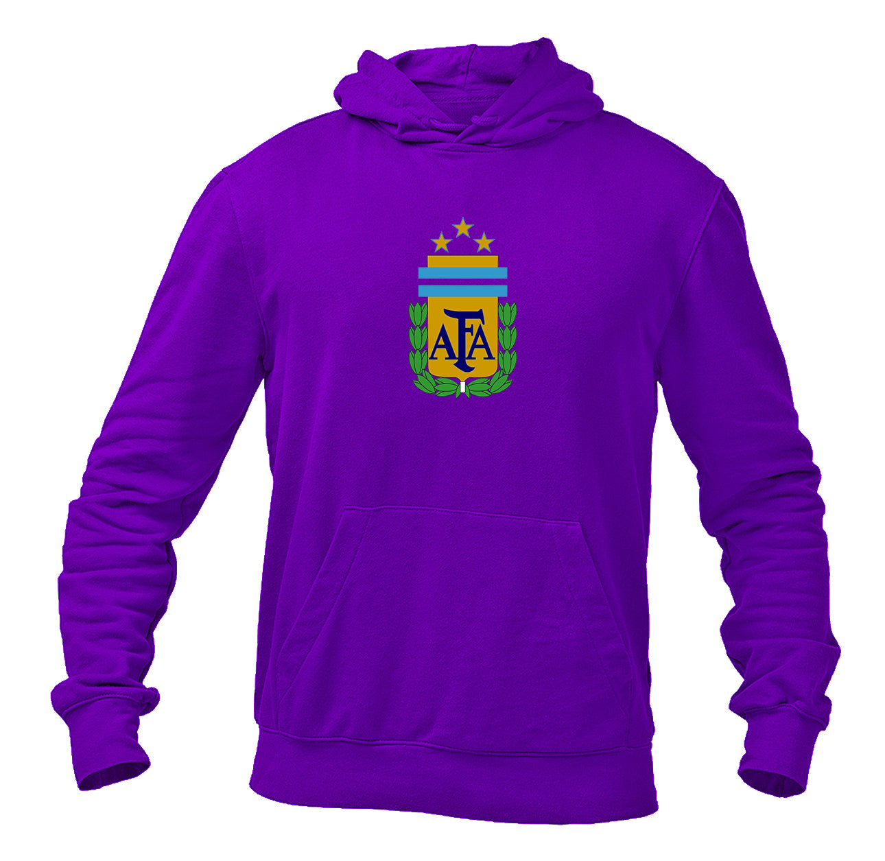 Men's Argentina National Soccer Team Pullover Hoodie