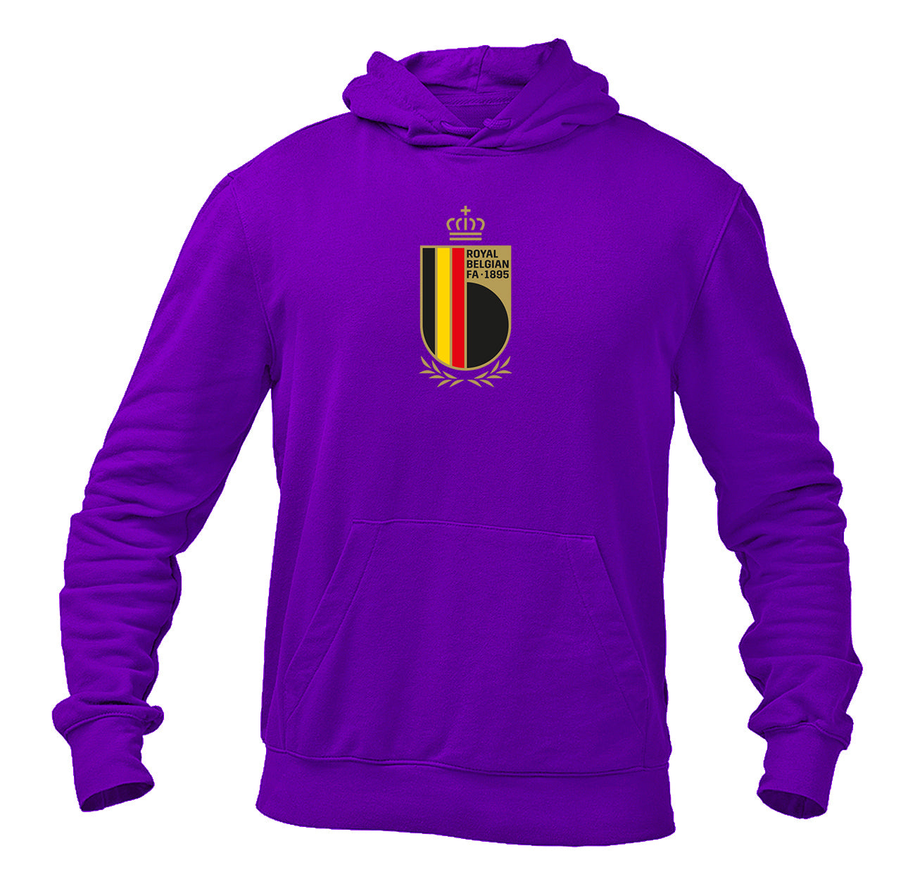 Men's Belgium National Soccer Team Pullover Hoodie