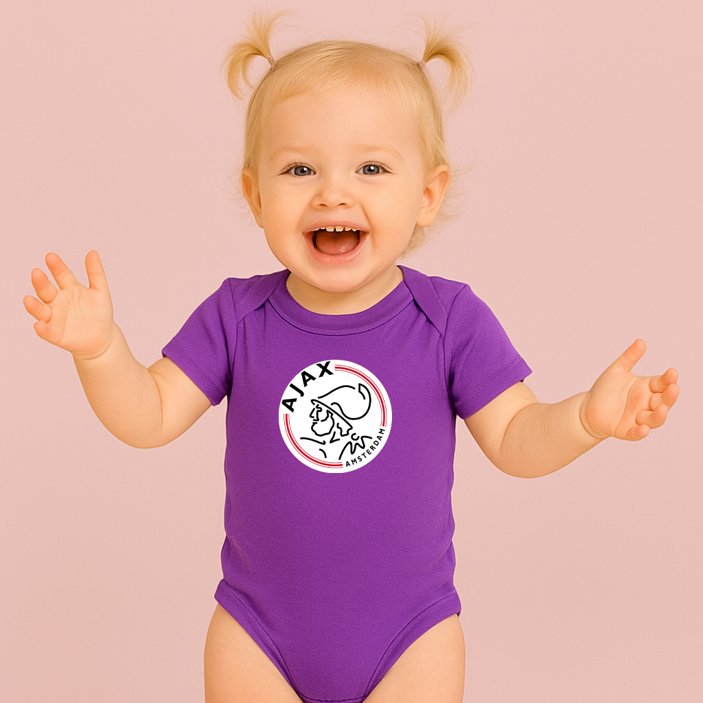 Amsterdamsche FC Ajax Baby Romper Onesie