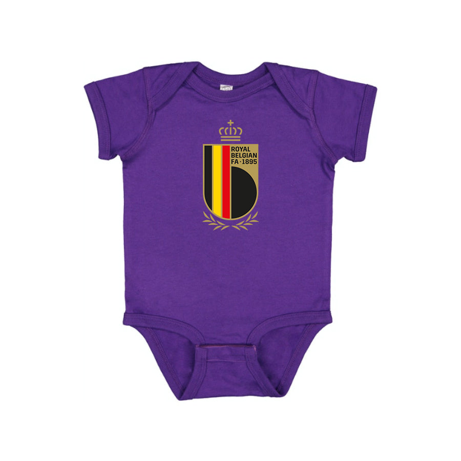 Belgium National Soccer Team Baby Romper Onesie