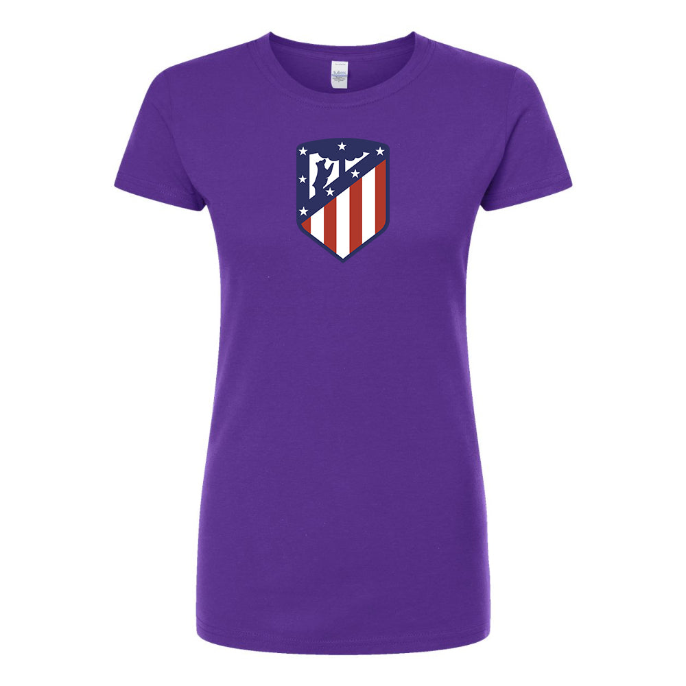 Women’s Atletico Madrid FC Round Neck T-Shirt