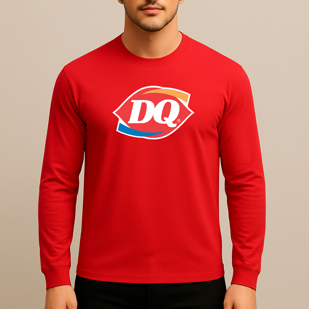 Men's DQ Dairy Queen Long Sleeve T-Shirt