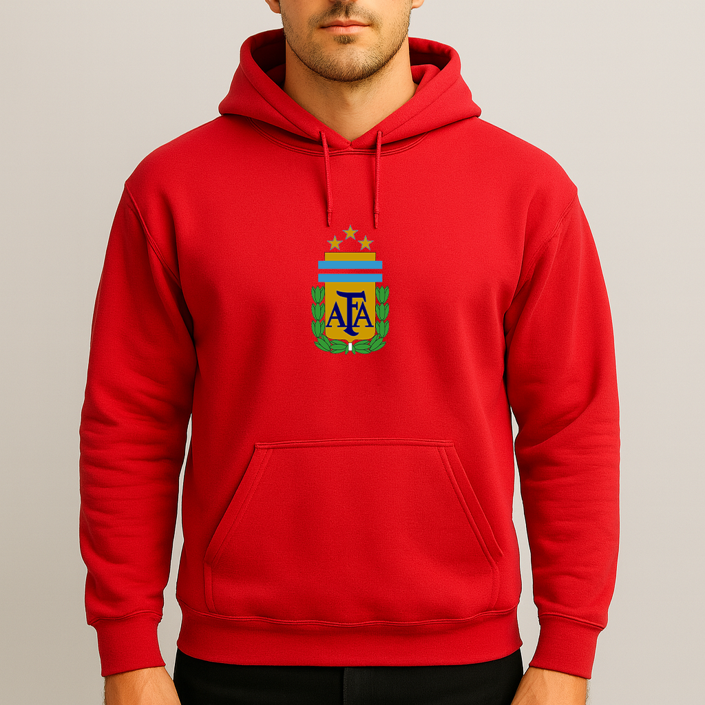 Men's Argentina National Soccer Team Pullover Hoodie