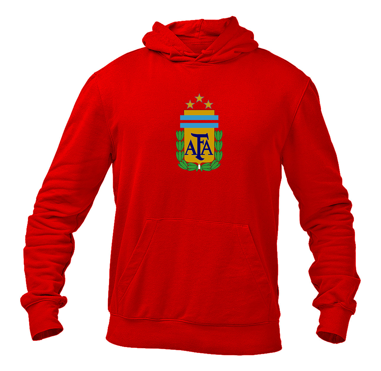 Men's Argentina National Soccer Team Pullover Hoodie