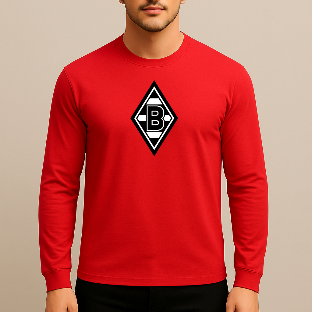 Men's Borussia Monchengladbach FC Long Sleeve T-Shirt