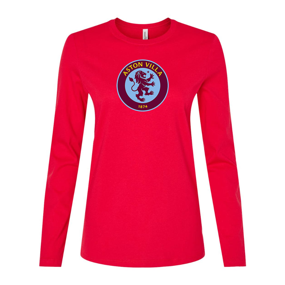 Women's Aston Villa FC Long Sleeve T-Shirt