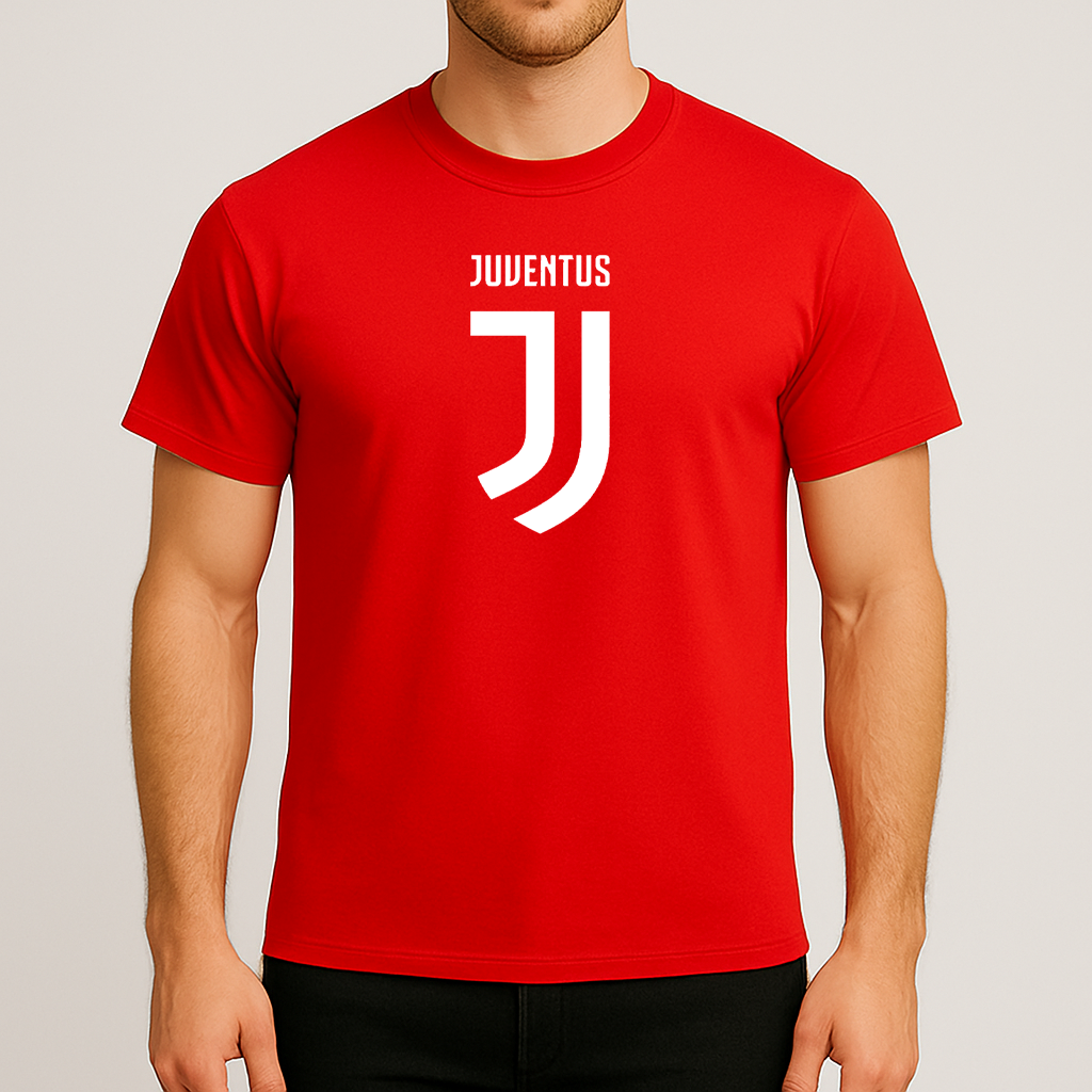 Men's Juventus Soccer Cotton T-Shirt