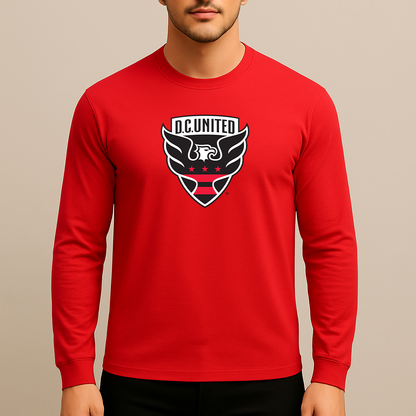 Men's D.C. United FC Cotton Long Sleeve T-Shirt