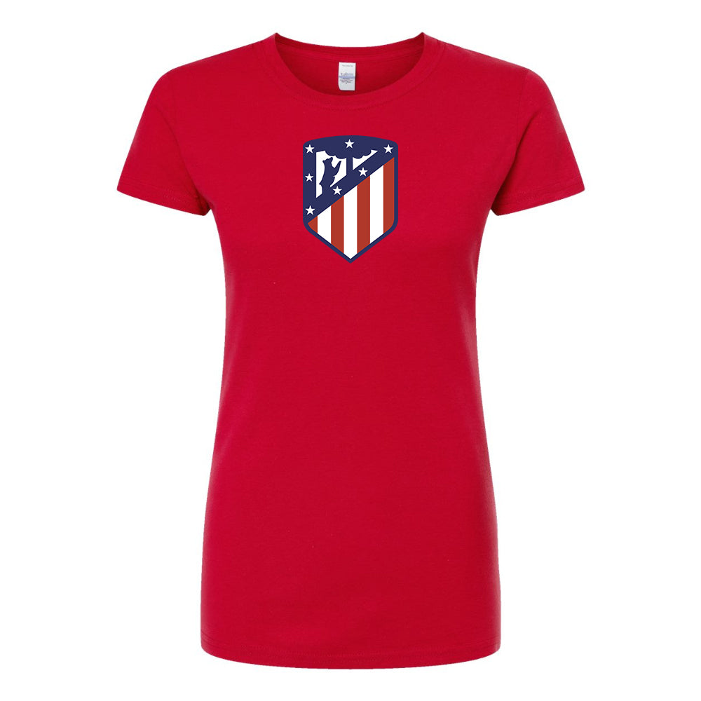 Women’s Atletico Madrid FC Round Neck T-Shirt