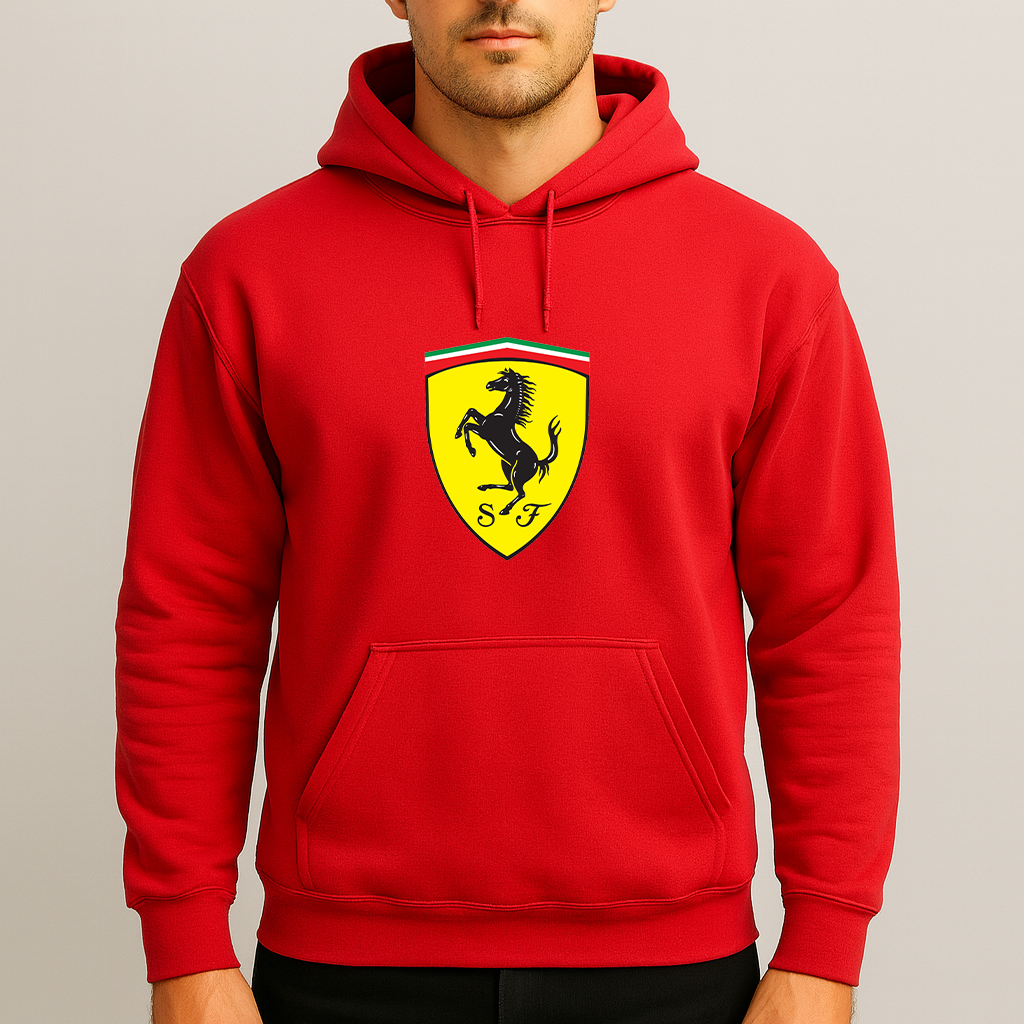 Men’s Ferrari Motorsport Car Pullover Hoodie