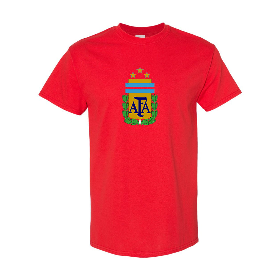 Youth Kids Argentina National Soccer Team Cotton T-Shirt