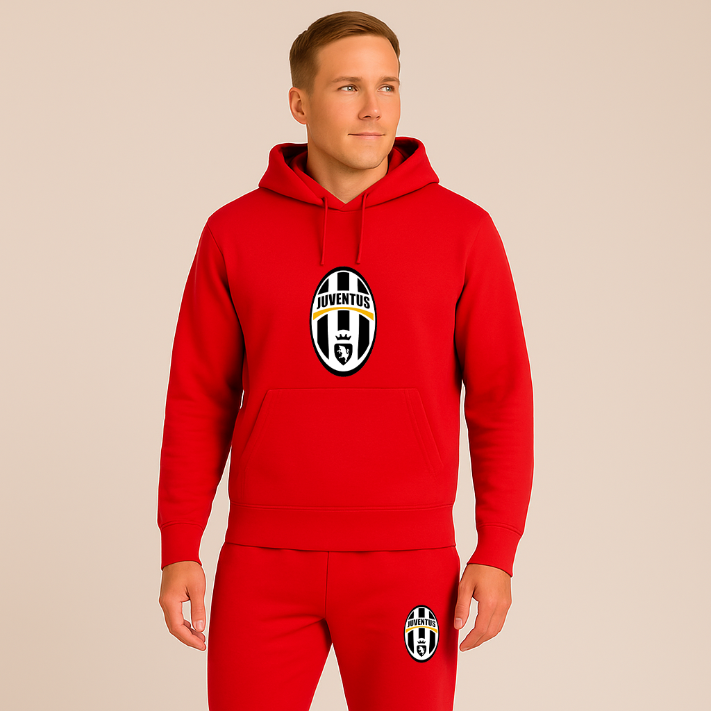Men's Juventus Football Club Classic Hoodie Joggers Set