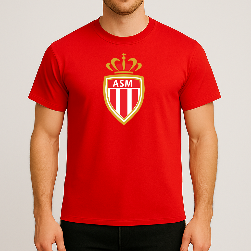 Men's AS Monaco FC Cotton T-Shirt