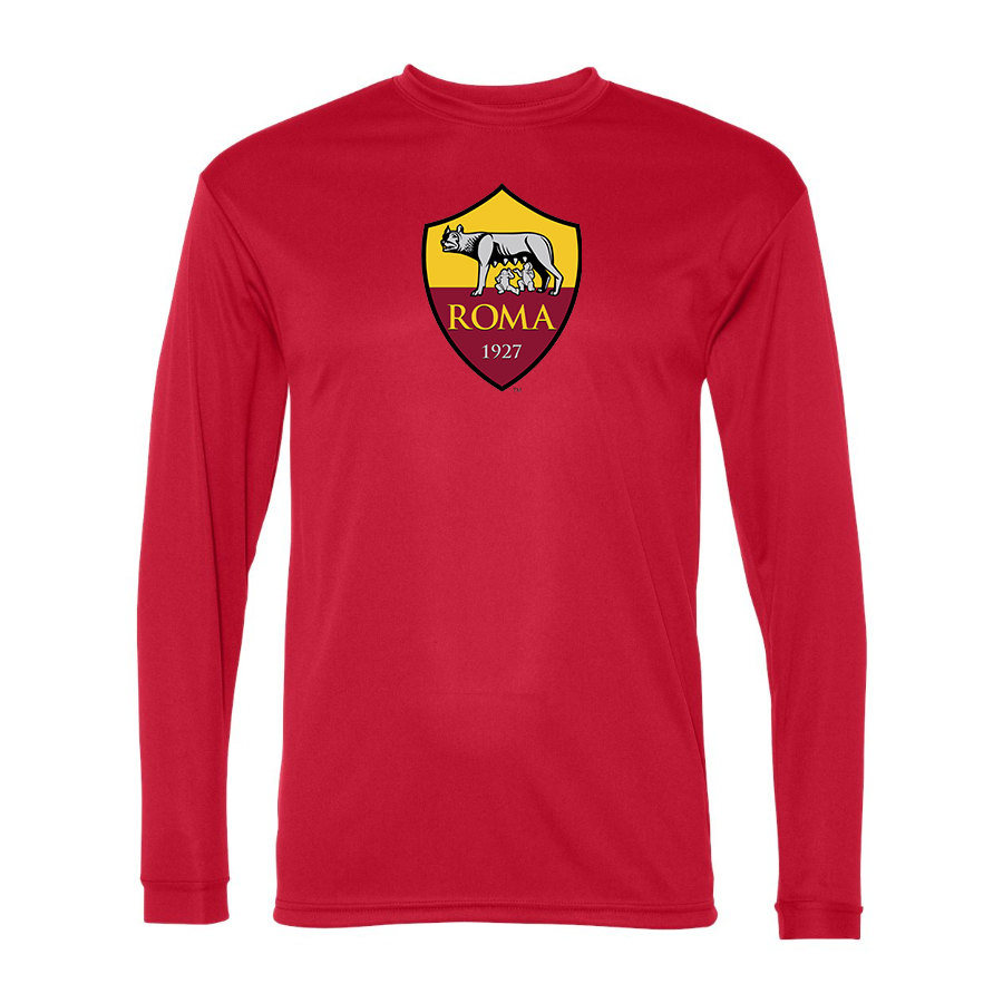 AS Roma FC Performance Long Sleeve T-Shirt