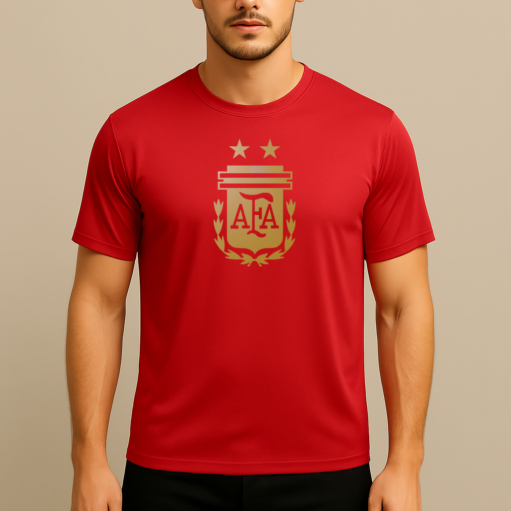 Men's Argentina Soccer Polyester T-Shirt