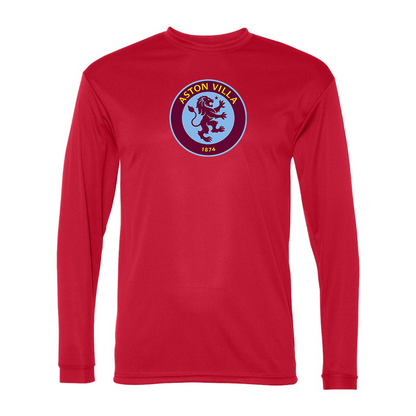 Men's Aston Villa Performance Long Sleeve T-Shirt
