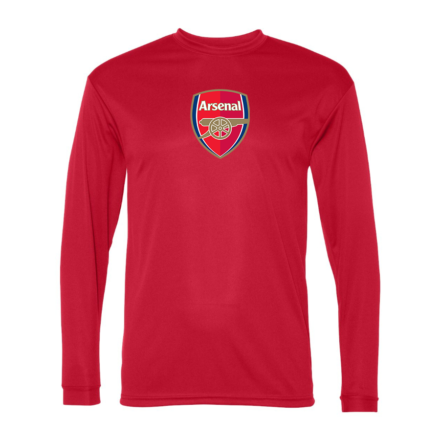 Men’s Arsenal Soccer Performance Long Sleeve T-Shirt
