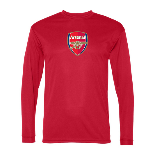 Men’s Arsenal Soccer Performance Long Sleeve T-Shirt