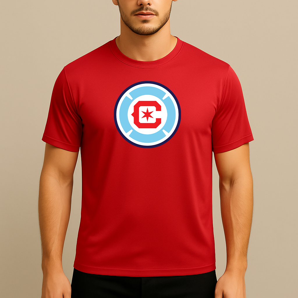 Men's Chicago Fire Soccer Polyester T-Shirt