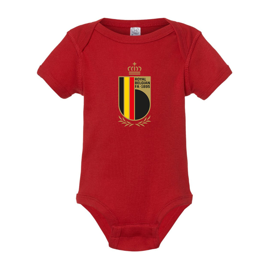 Belgium National Soccer Team Baby Romper Onesie