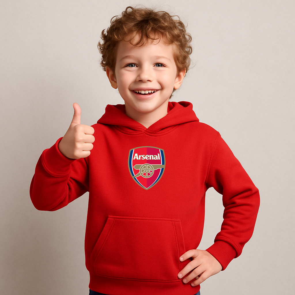 Youth Arsenal Soccer Pullover Hoodie