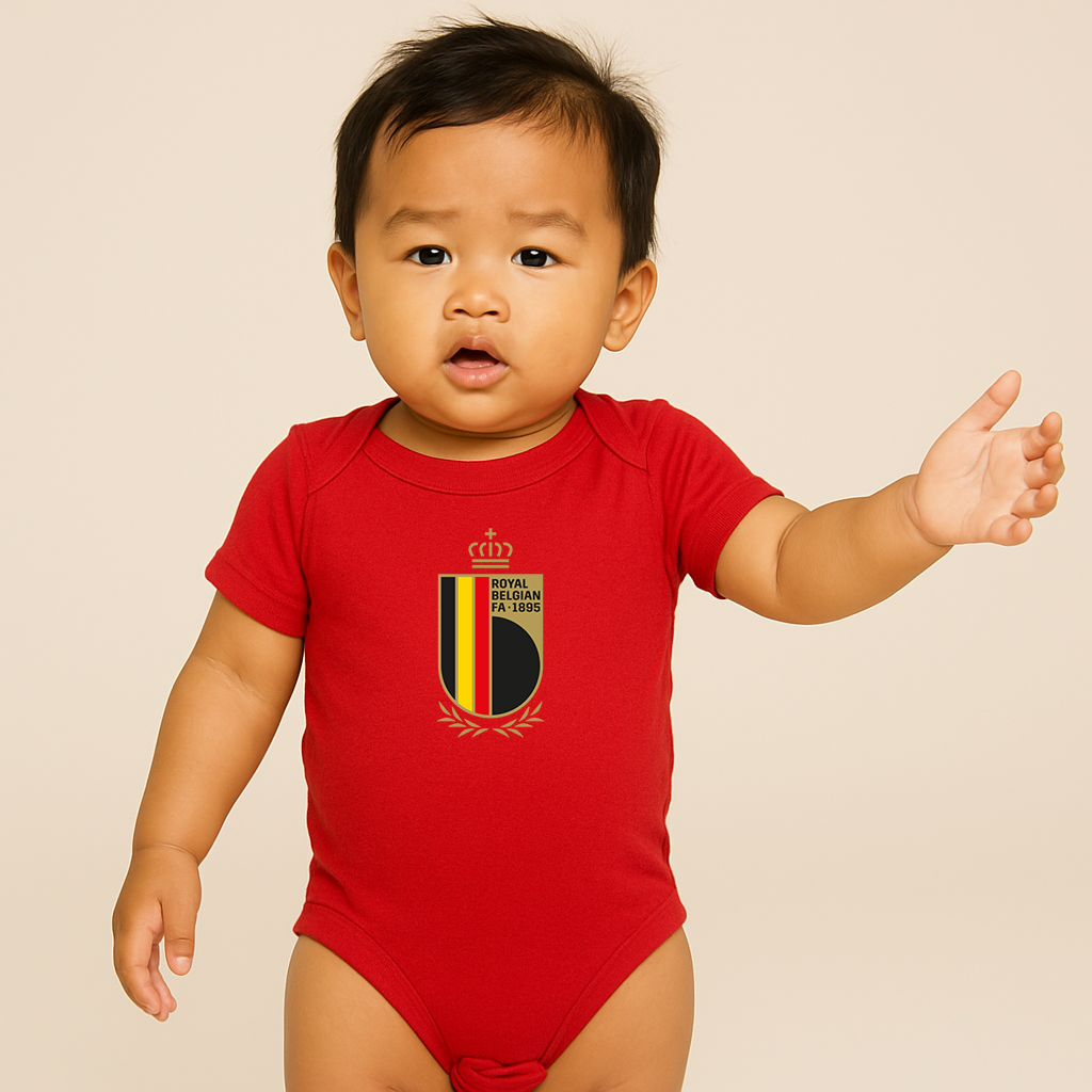 Belgium National Soccer Team Baby Romper Onesie