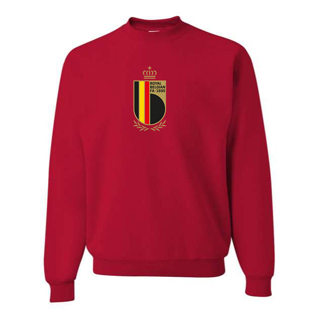 Men's Belgium National Soccer Team Crewneck Sweatshirt