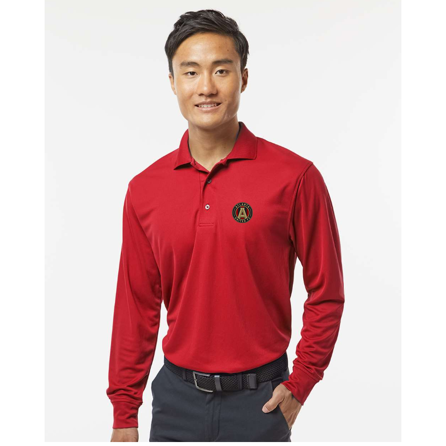 Men's Atlana United FC - Paragon - Prescott Long Sleeve Polo - 110