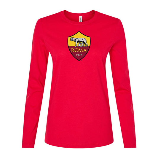 Women's AS Roma FC Long Sleeve T-Shirt