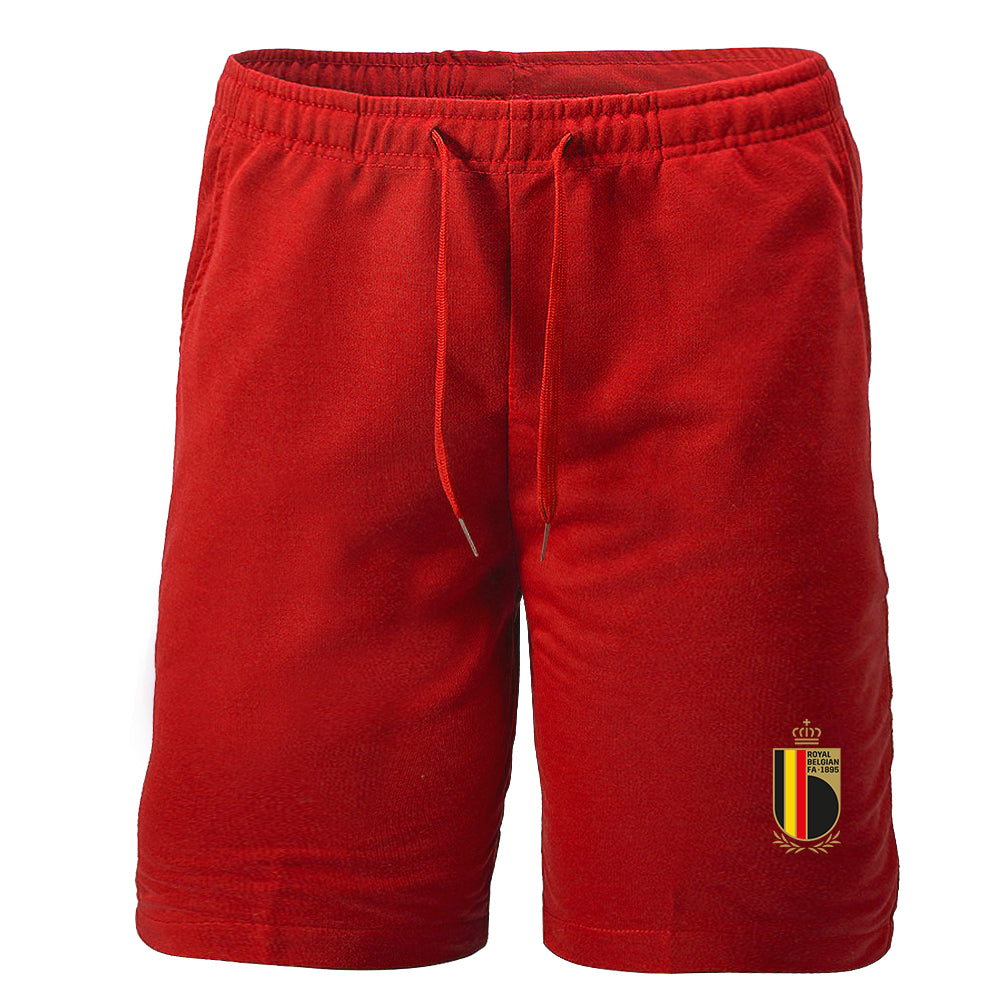 Belgium National Soccer Team Athletic Fleece Shorts