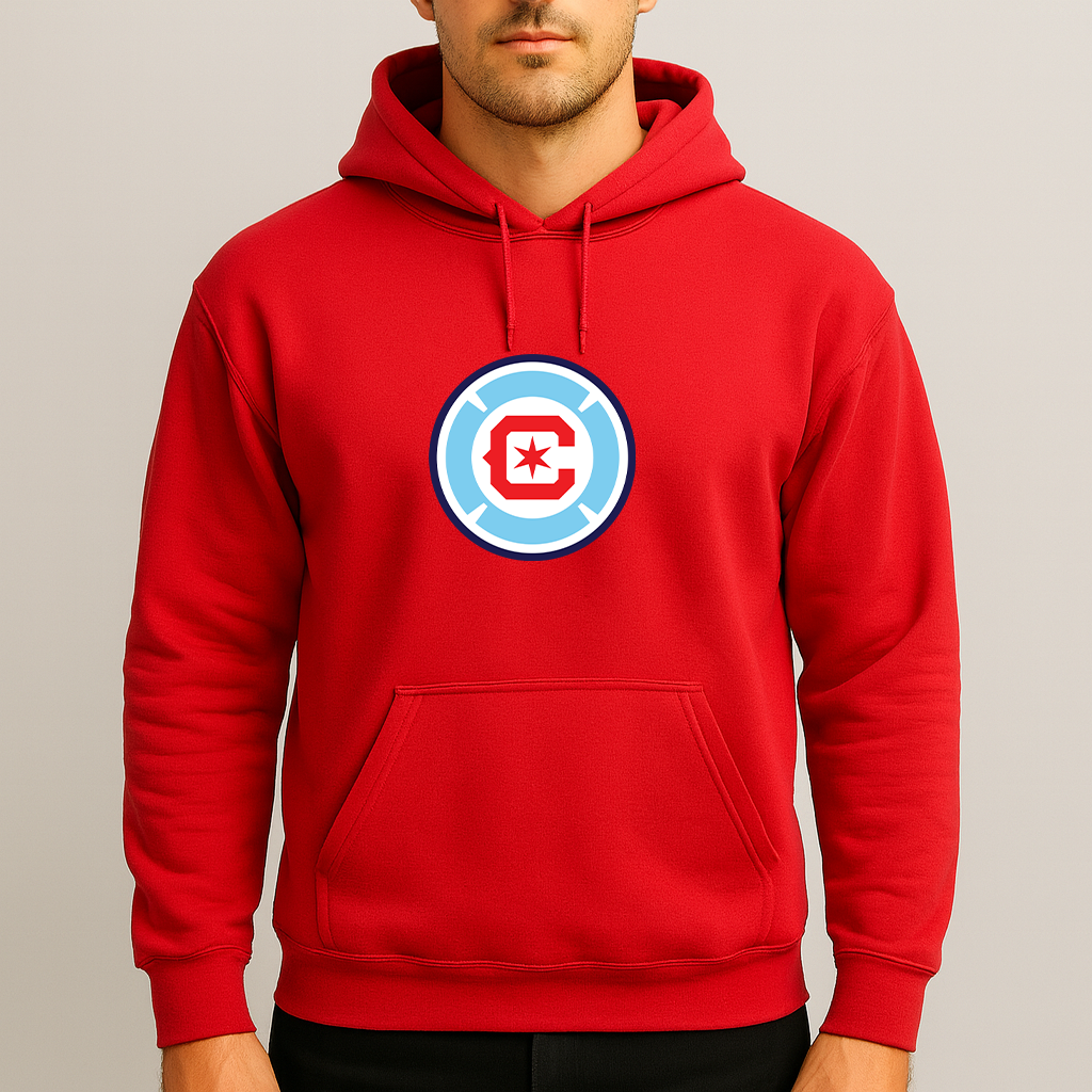 Men's Chicago Fire Soccer Pullover Hoodie