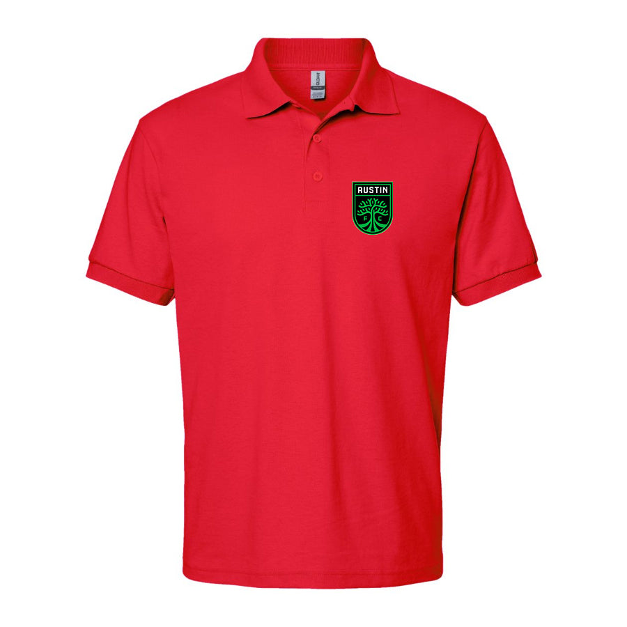 Men's Austin FC Dry Blend Polo