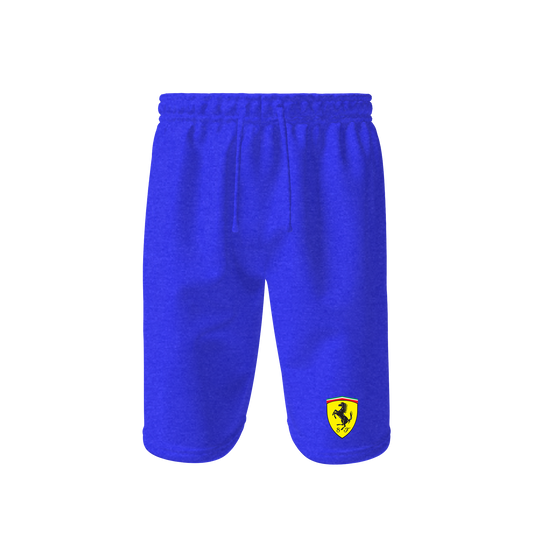 Men’s Ferrari Motorsport Car Athletic Fleece Shorts