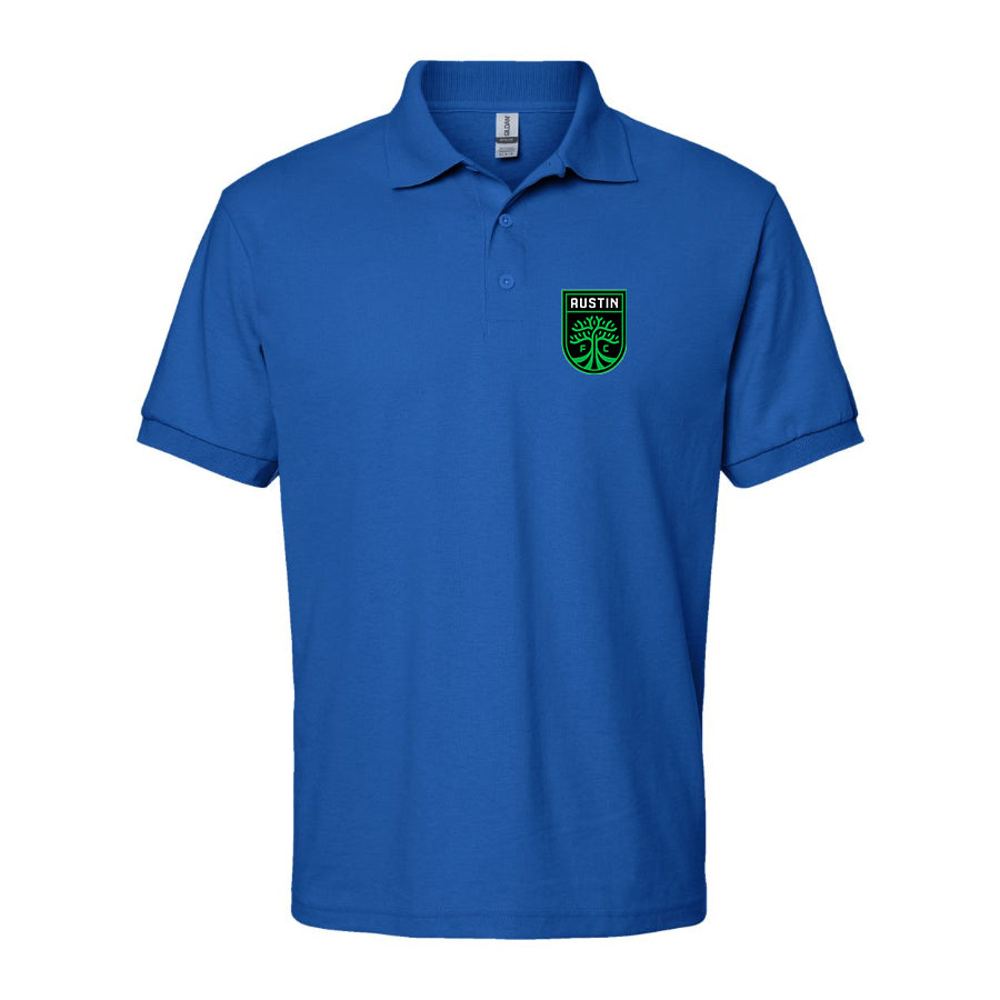 Men's Austin FC Dry Blend Polo