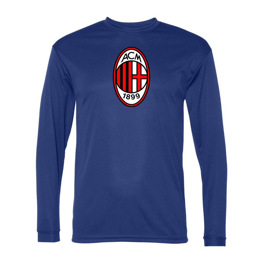 Men’s AC Milan Soccer- C2 Sport - Performance Long Sleeve T-Shirt