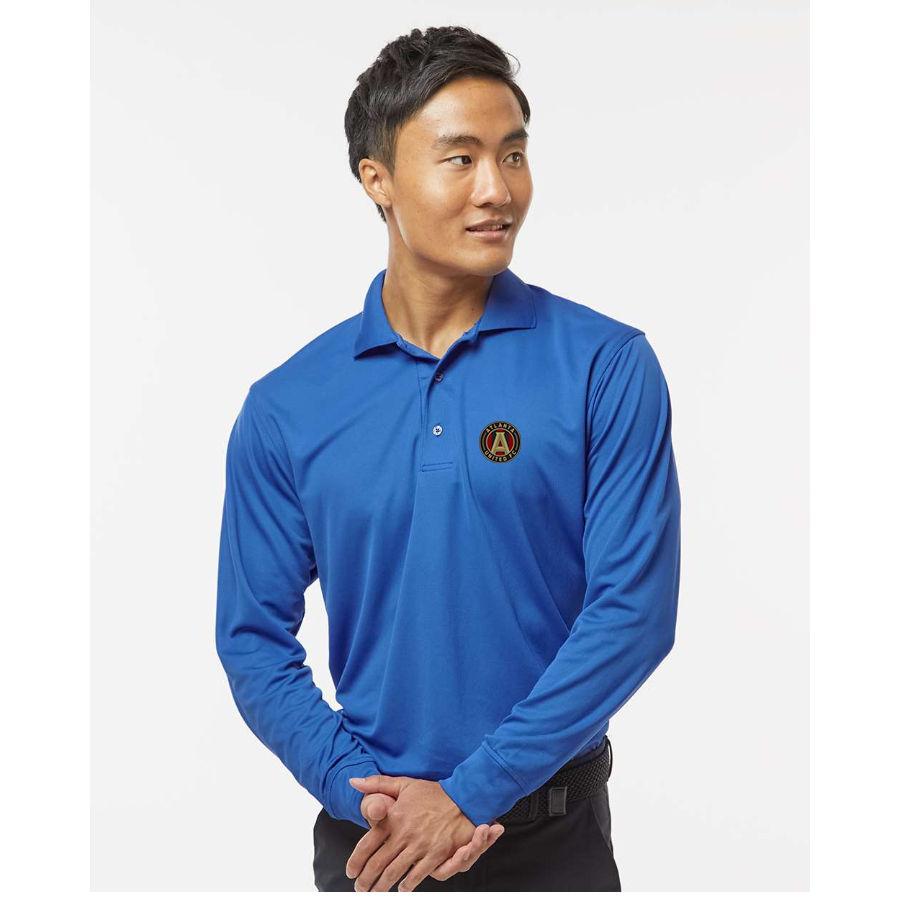 Men's Atlana United FC - Paragon - Prescott Long Sleeve Polo - 110