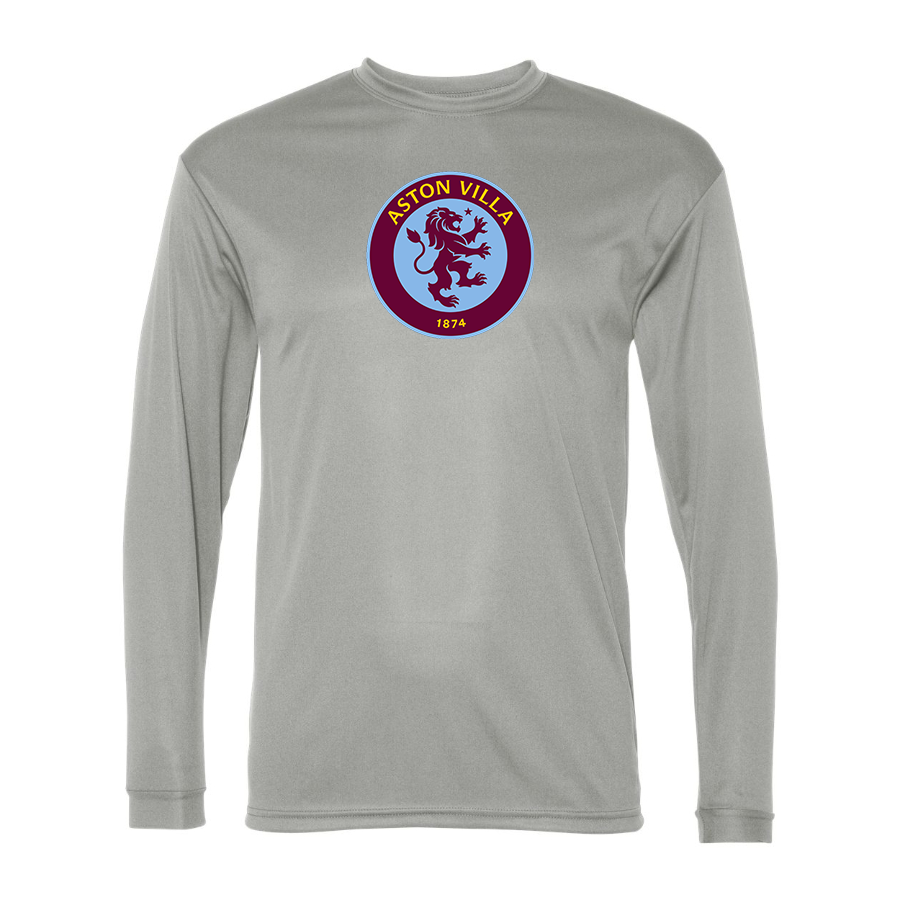 Men's Aston Villa Performance Long Sleeve T-Shirt