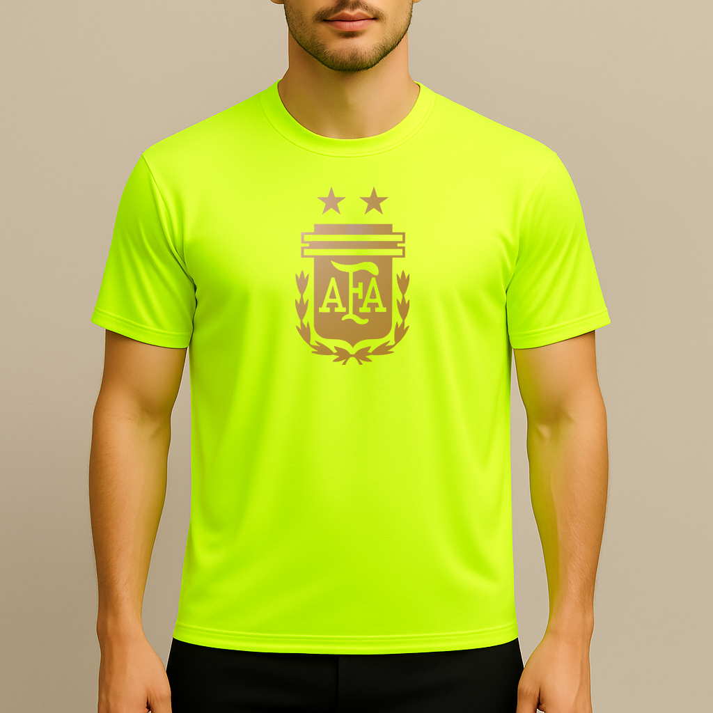 Men's Argentina Soccer Polyester T-Shirt