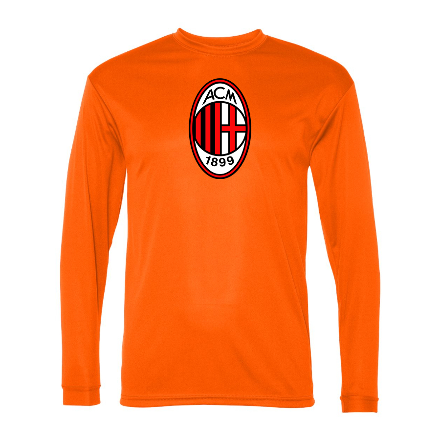 Men’s AC Milan Soccer- C2 Sport - Performance Long Sleeve T-Shirt