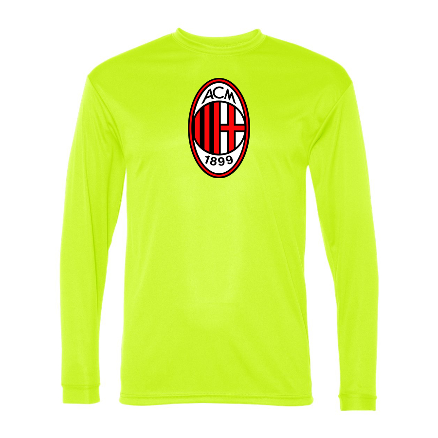 Men’s AC Milan Soccer- C2 Sport - Performance Long Sleeve T-Shirt