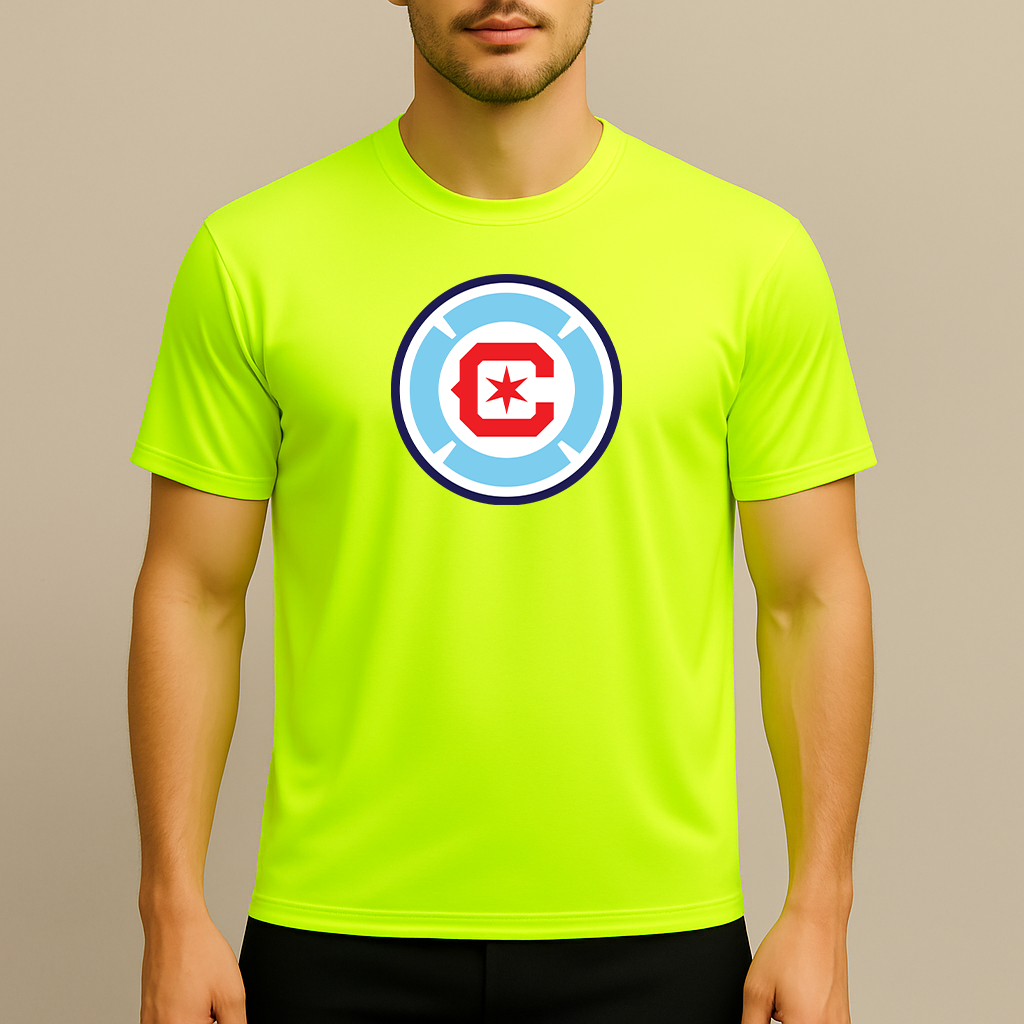 Men's Chicago Fire Soccer Polyester T-Shirt